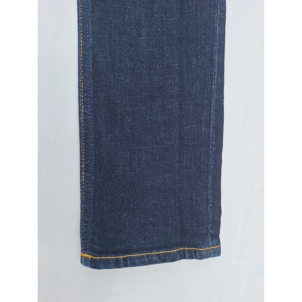 Nudie Jeans High Kai Mens 31x32 Blue Denim Jean Stretch Dark Blue Skinny - Picture 11 of 16